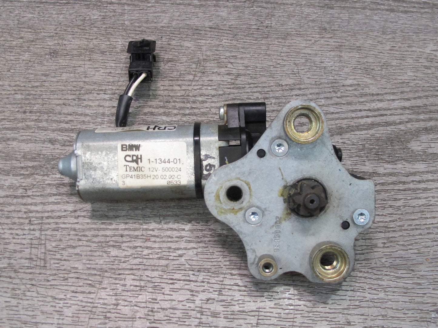 01-06 BMW E46 330ci Convertible Set of 5 Front Right Seat Adjust Motor OEM