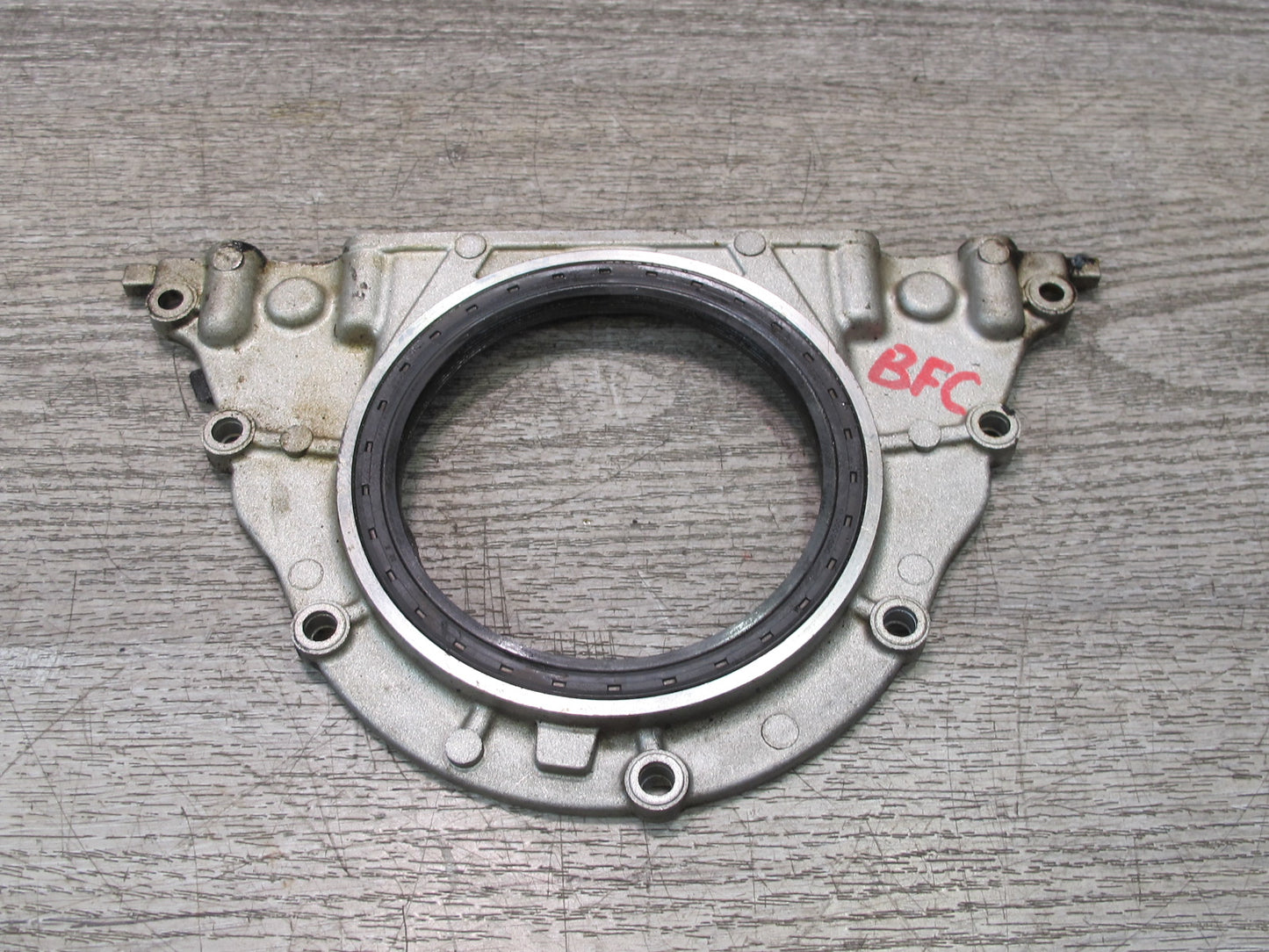 11-16 BMW F07 F12 F10 550i N63 4.4L Engine Rear Crankshaft Cover 103K Miles OEM