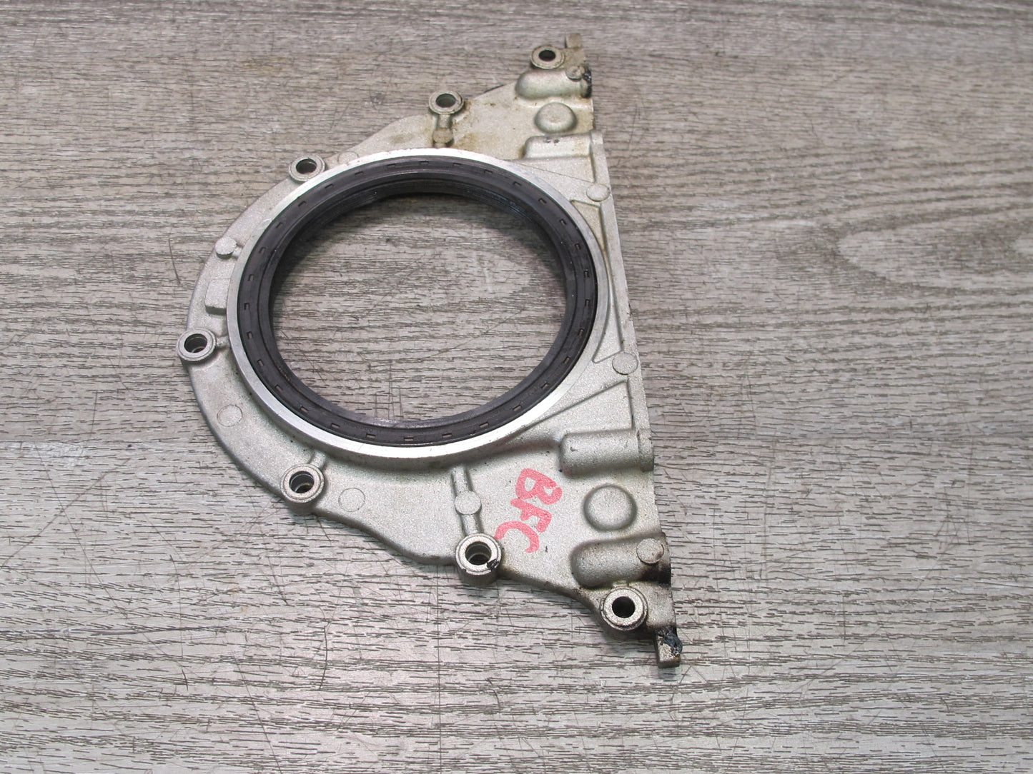 11-16 BMW F07 F12 F10 550i N63 4.4L Engine Rear Crankshaft Cover 103K Miles OEM