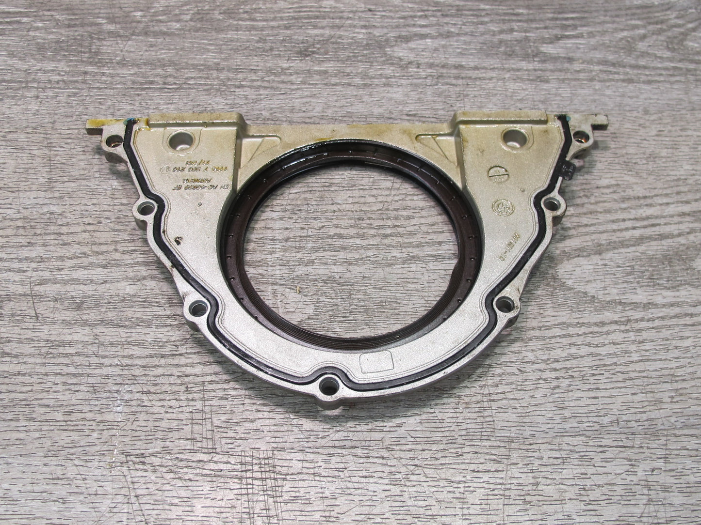 11-16 BMW F07 F12 F10 550i N63 4.4L Engine Rear Crankshaft Cover 103K Miles OEM