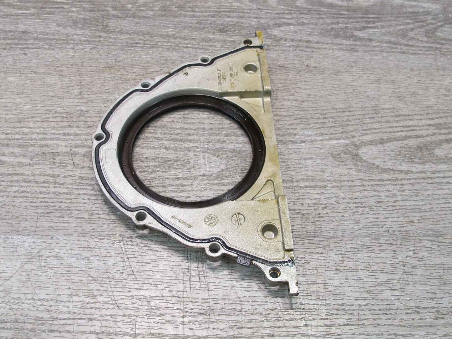 11-16 BMW F07 F12 F10 550i N63 4.4L Engine Rear Crankshaft Cover 103K Miles OEM