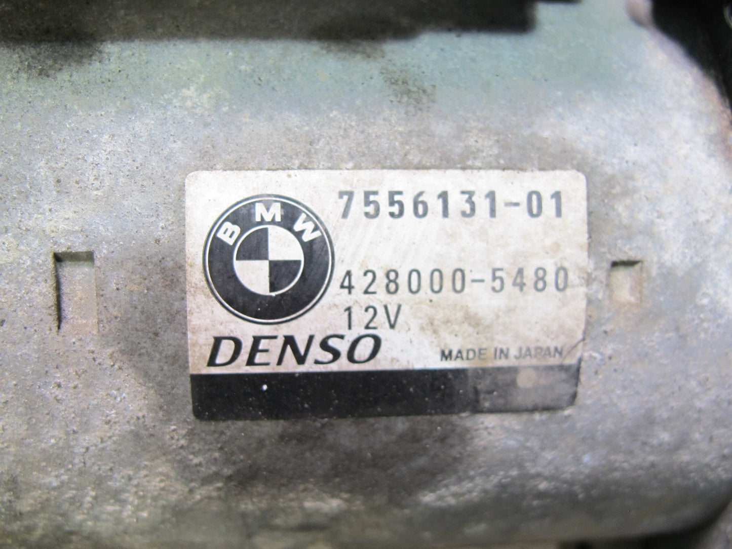 11-13 BMW F07 F12 F10 550i 4.4L N63 Engine Starter Motor 103K Miles 7556131 OEM