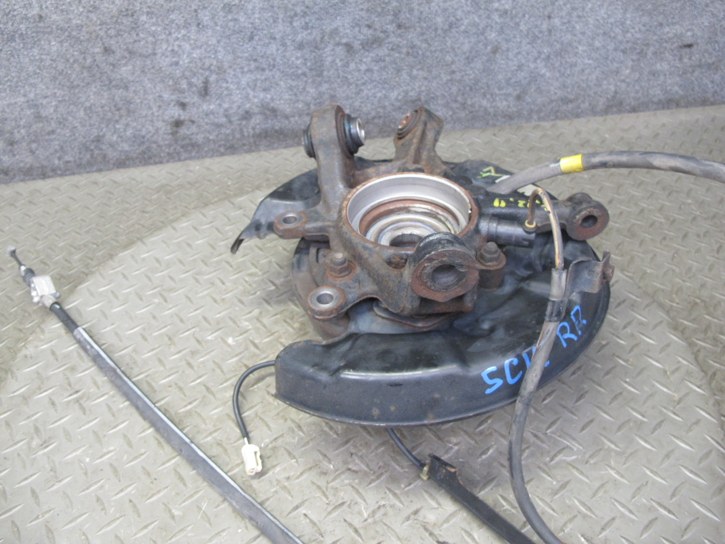 02-10 Lexus SC430 Rear Right Side Spindle Knuckle Wheel Hub Bearing OEM