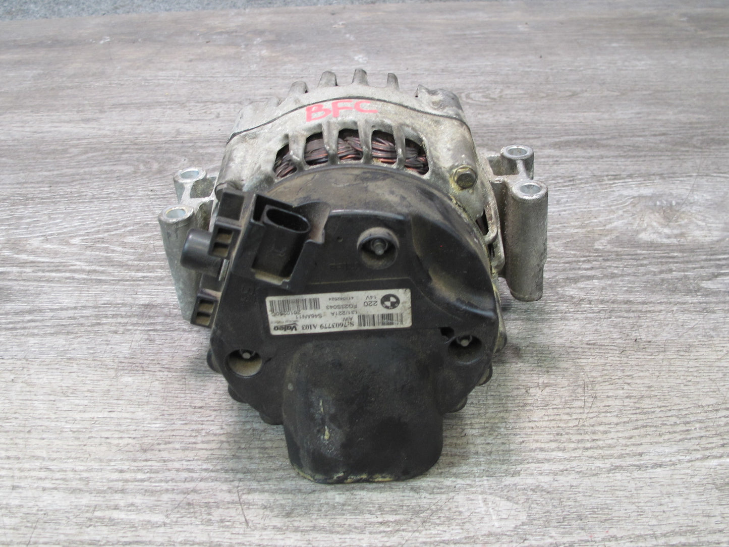 11-13 BMW F01 F02 F12 F10 550i N63 230A Engine Alternator Generator 7603779 OEM