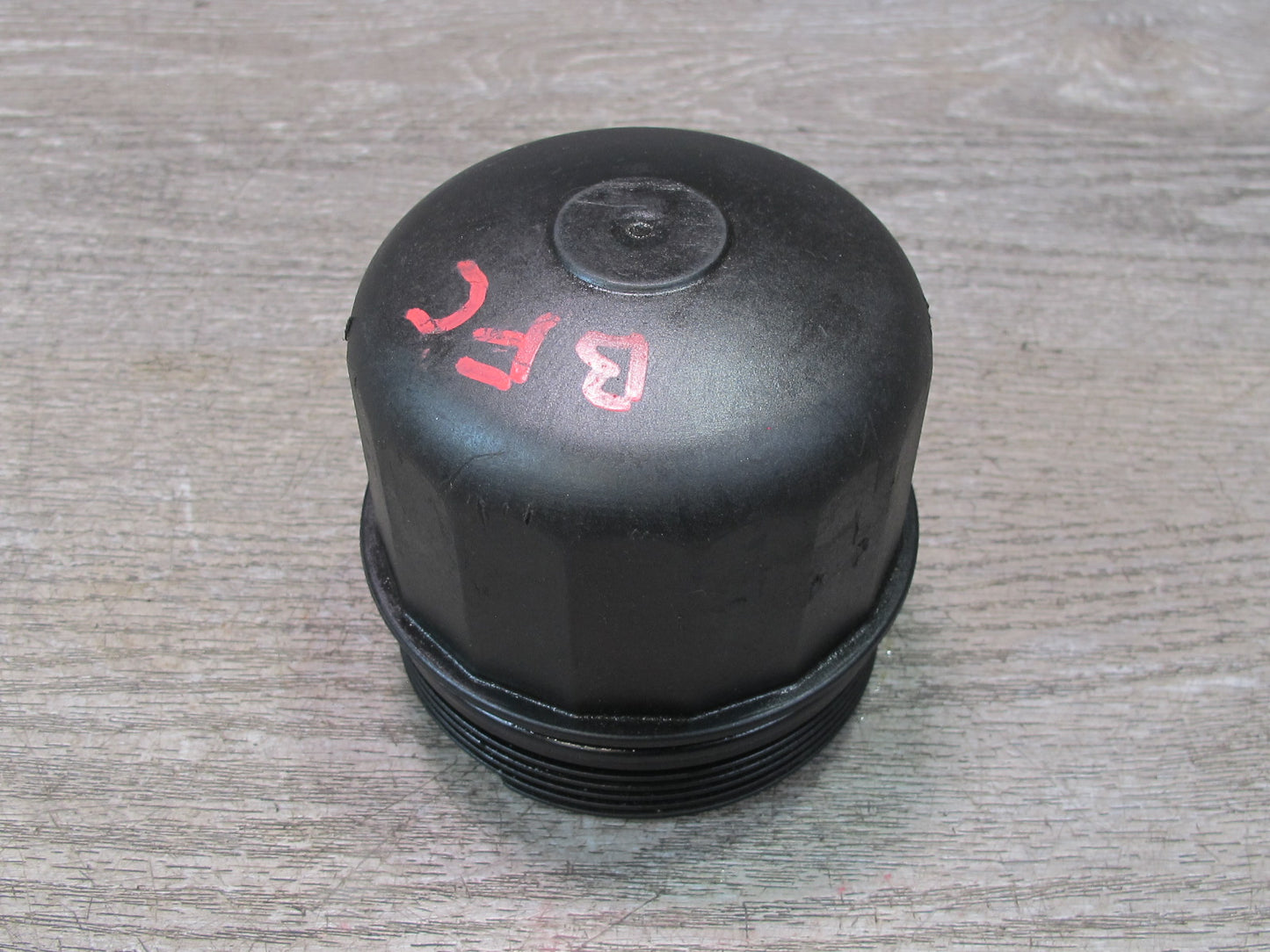 11-16 BMW F02 F12 F10 550I N63 Engine Motor Oil Filter Cover Cap OEM
