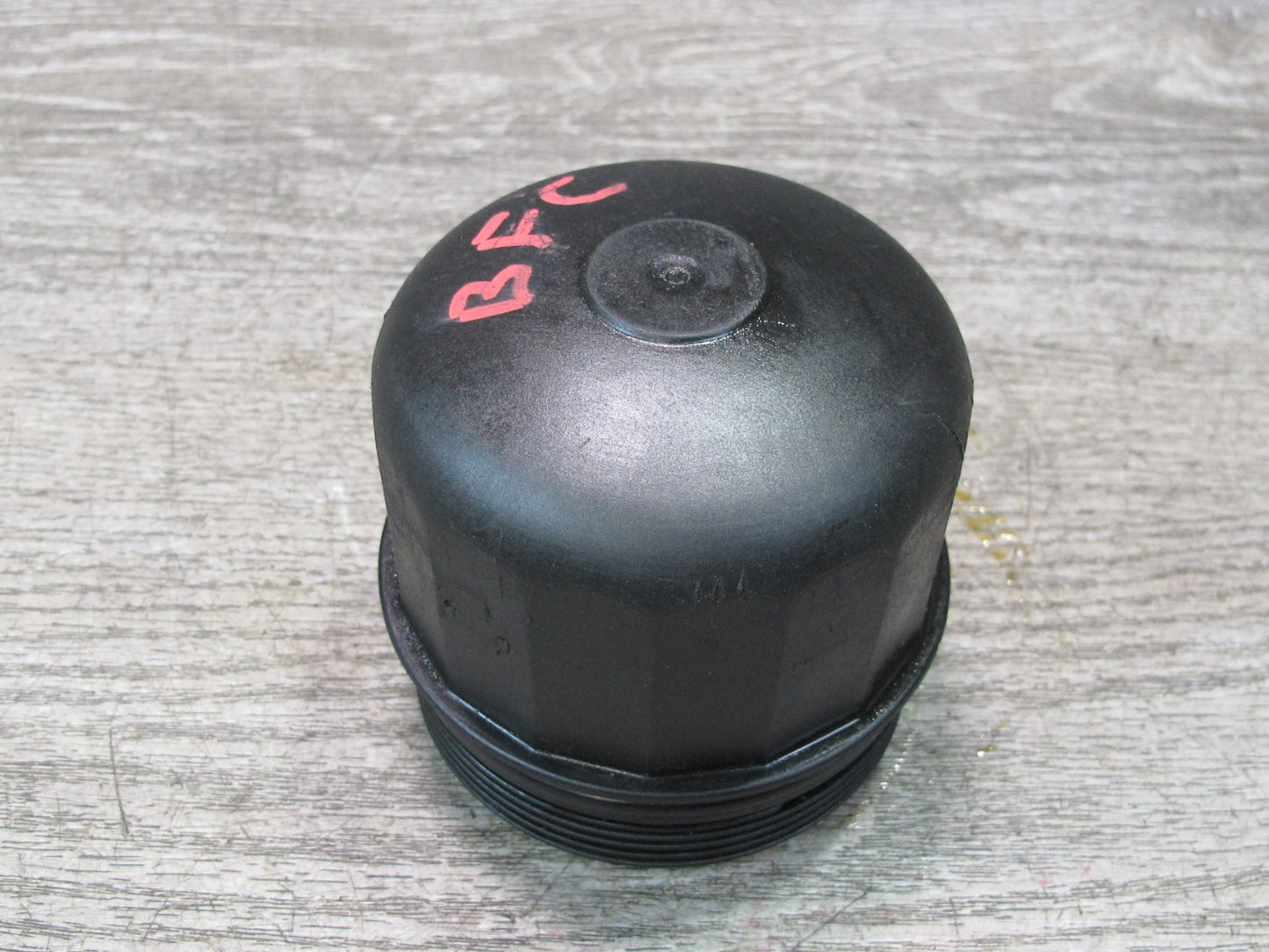 11-16 BMW F02 F12 F10 550I N63 Engine Motor Oil Filter Cover Cap OEM