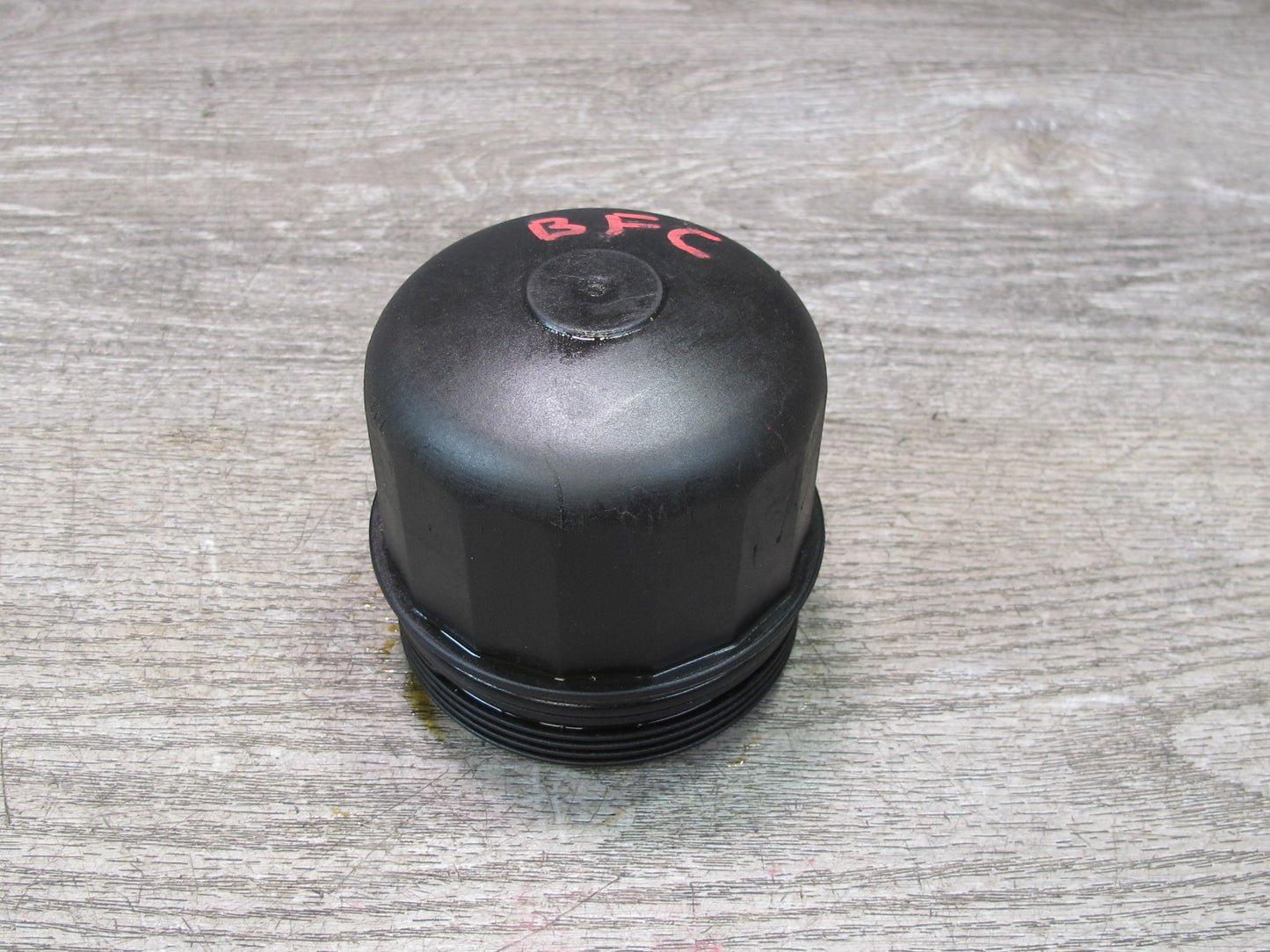 11-16 BMW F02 F12 F10 550I N63 Engine Motor Oil Filter Cover Cap OEM