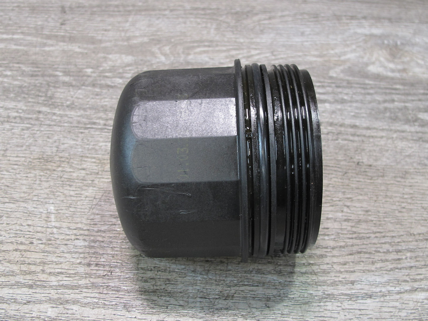 11-16 BMW F02 F12 F10 550I N63 Engine Motor Oil Filter Cover Cap OEM
