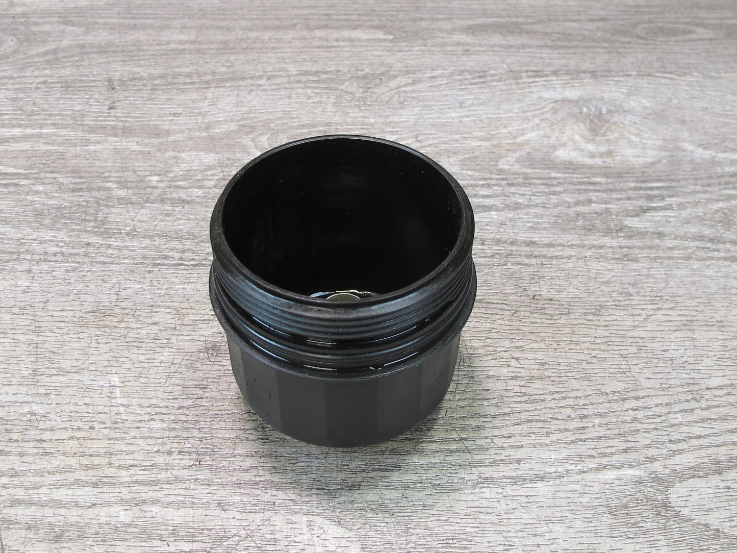 11-16 BMW F02 F12 F10 550I N63 Engine Motor Oil Filter Cover Cap OEM