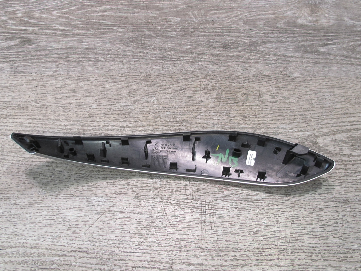 12-15 BMW F30 328i 335i Dash Door Interior Trim Bezel Panel Aluminium Set OEM