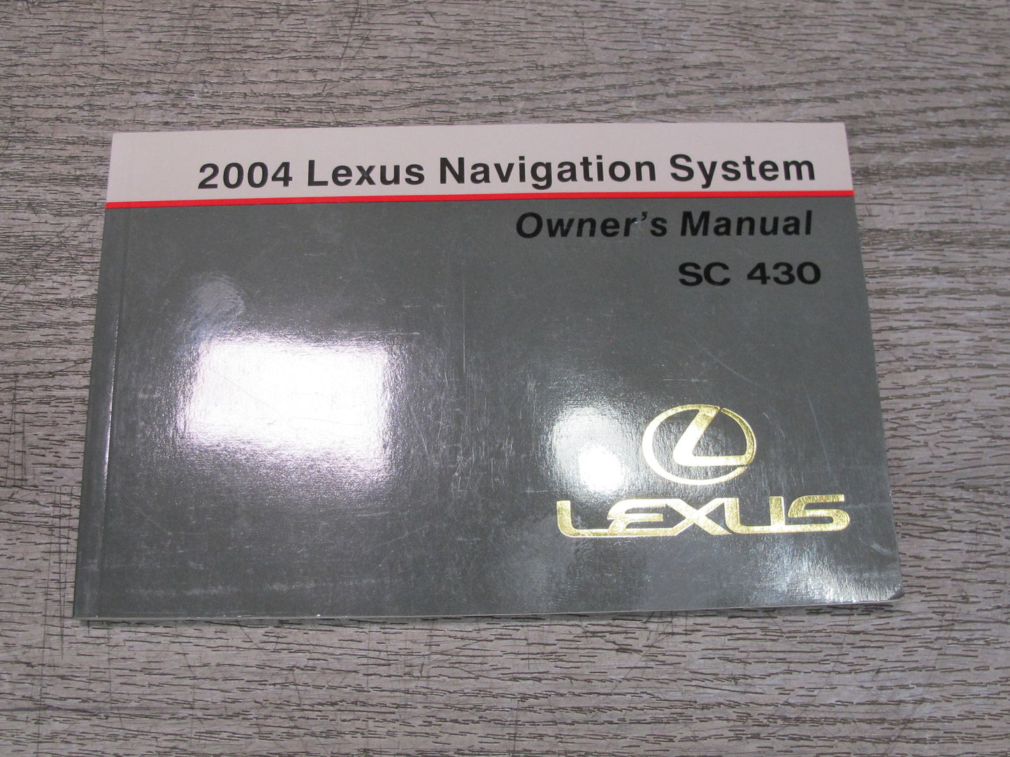 2004 Lexus Z40 SC430 Owners Guide Manual Book Set w Case OEM