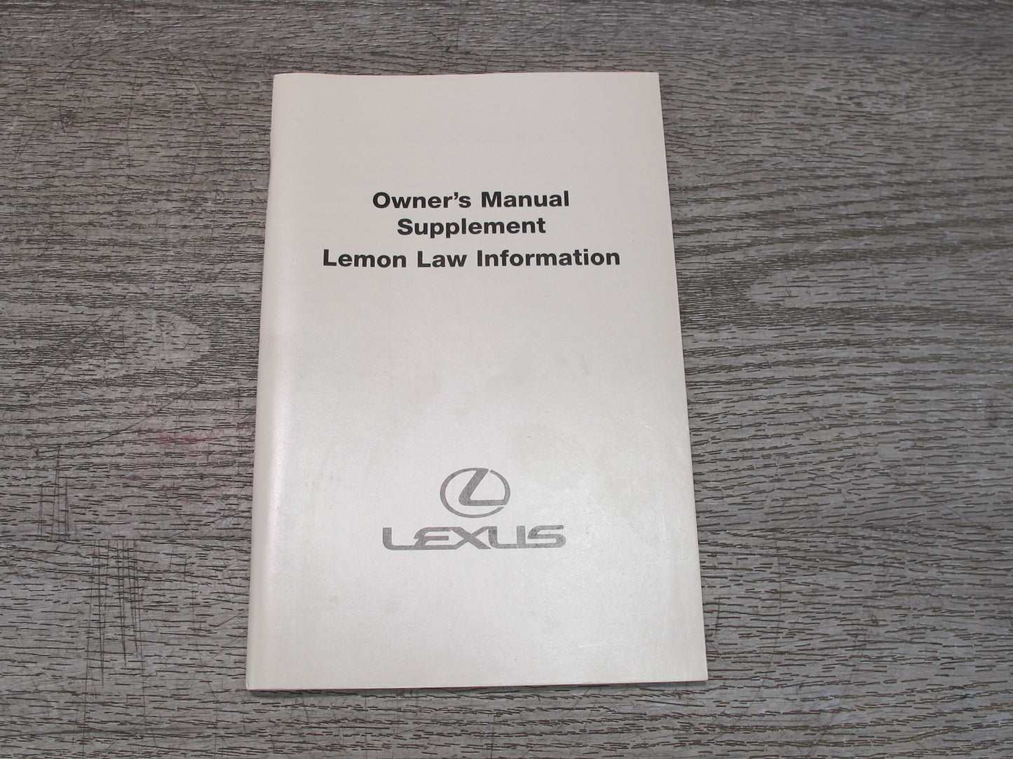 2004 Lexus Z40 SC430 Owners Guide Manual Book Set w Case OEM