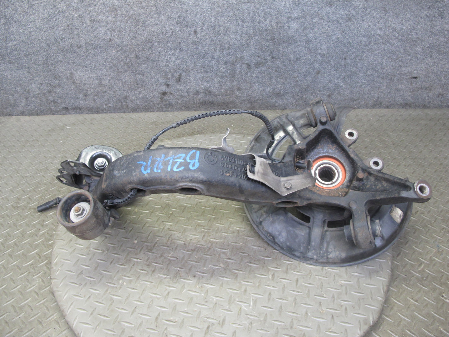 09-16 BMW E89 Z4 Rear Right Spindle Knuckle Wheel Hub Trailing Arm 105K Mile OEM