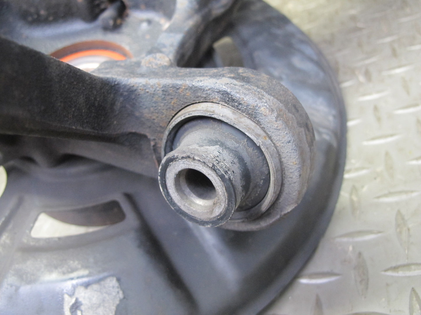 09-16 BMW E89 Z4 Rear Left Spindle Knuckle Wheel Hub Trailing Arm 105K Miles OEM