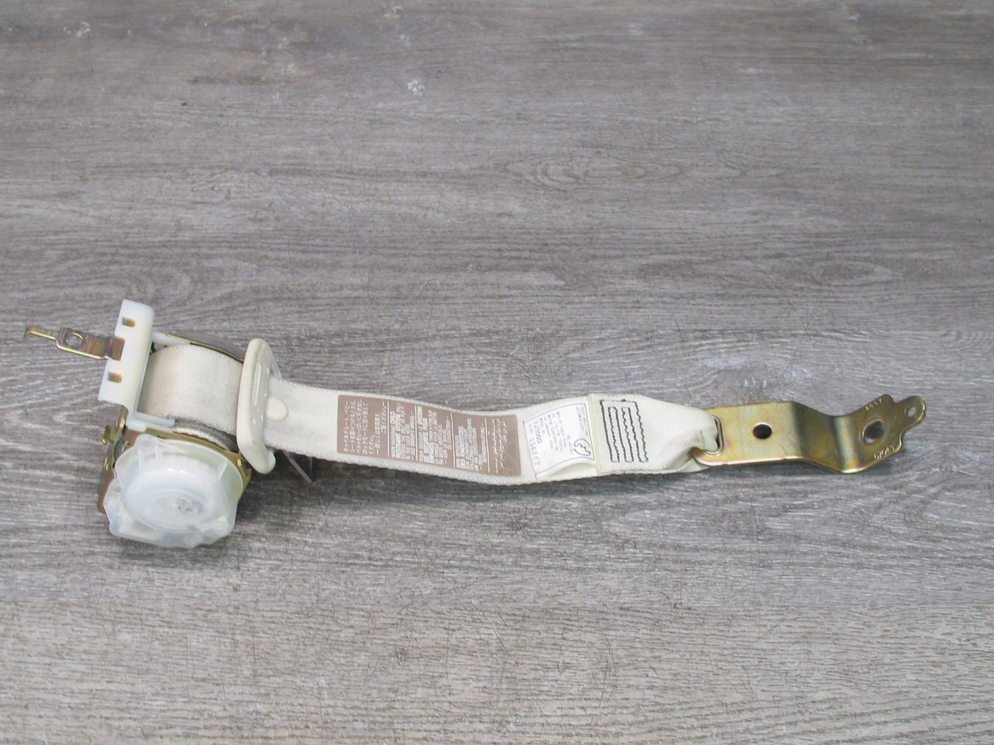 02-08 LEXUS SC430 Z40 REAR LEFT & RIGHT SIDE SEATBELT RETRACTOR SET OEM