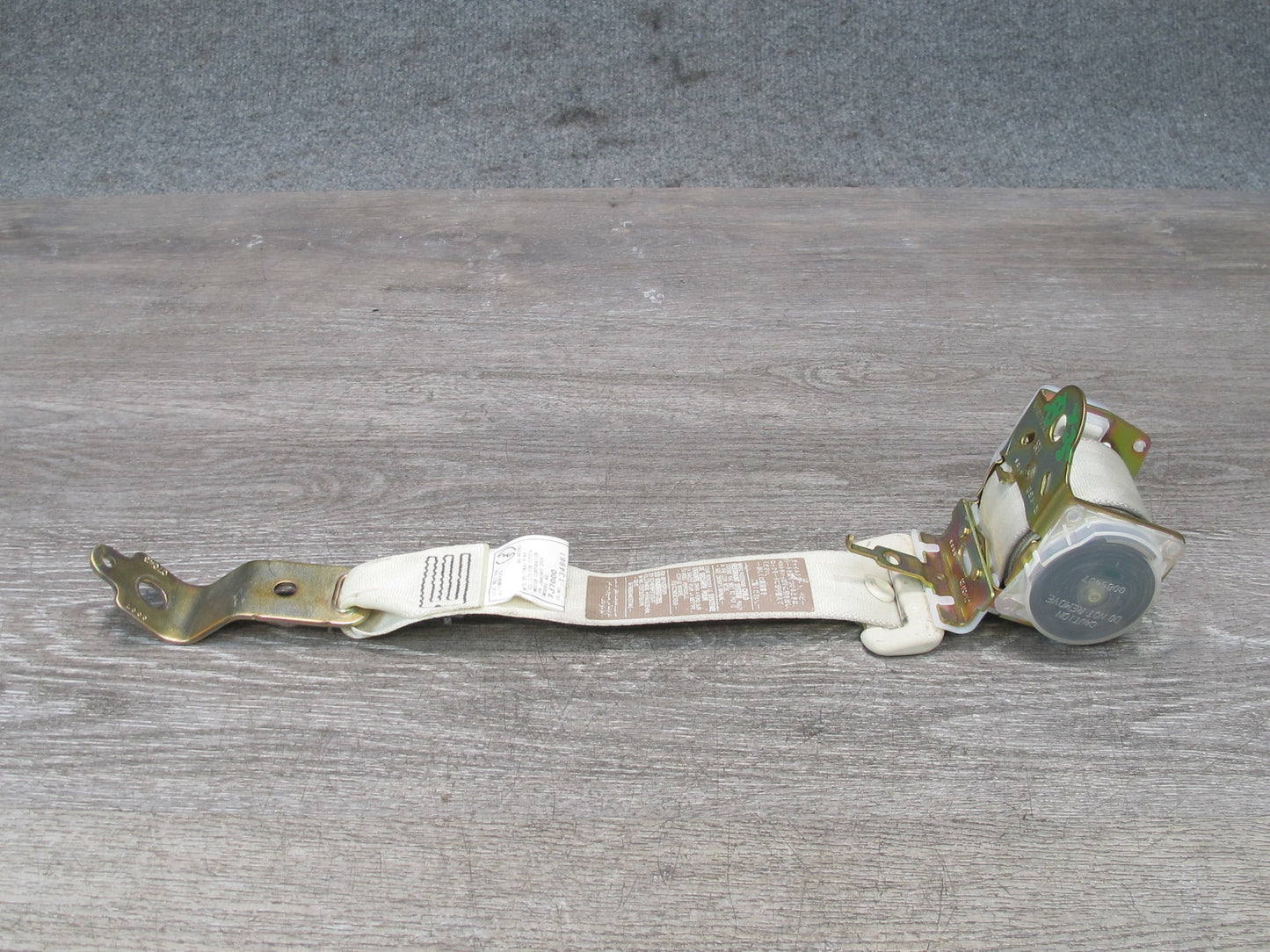 02-08 LEXUS SC430 Z40 REAR LEFT & RIGHT SIDE SEATBELT RETRACTOR SET OEM