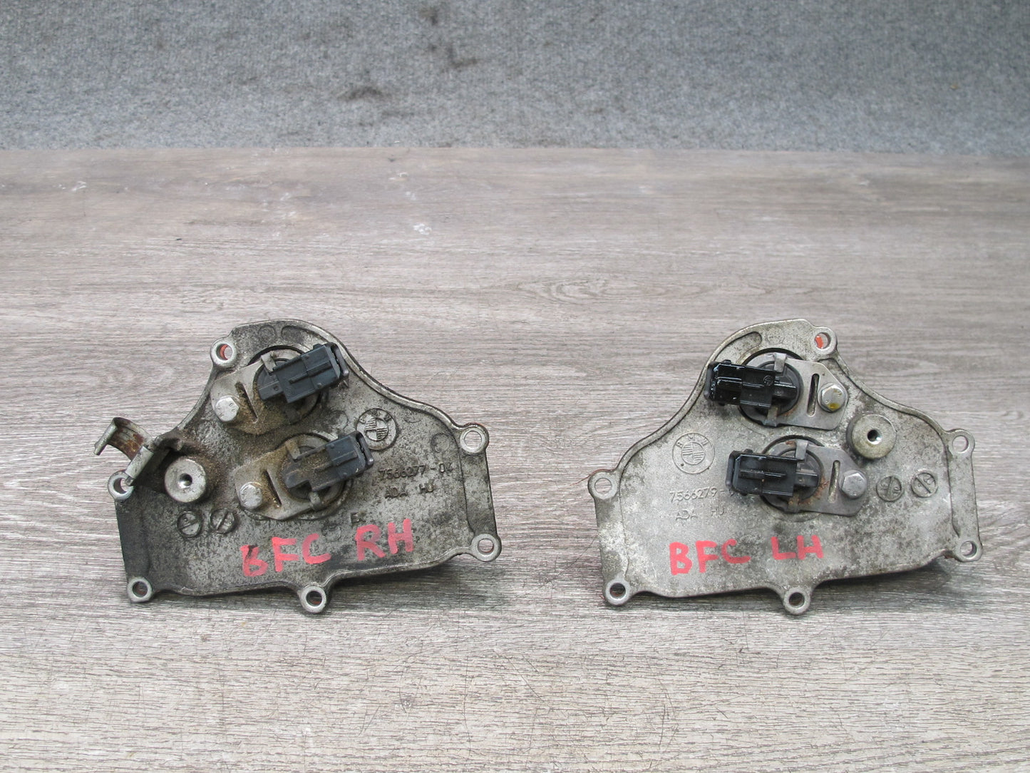11-13 BMW F12 F13 F10 550i N63 Set of 4 Vanos Solenoid Valve Solv w Covers OEM