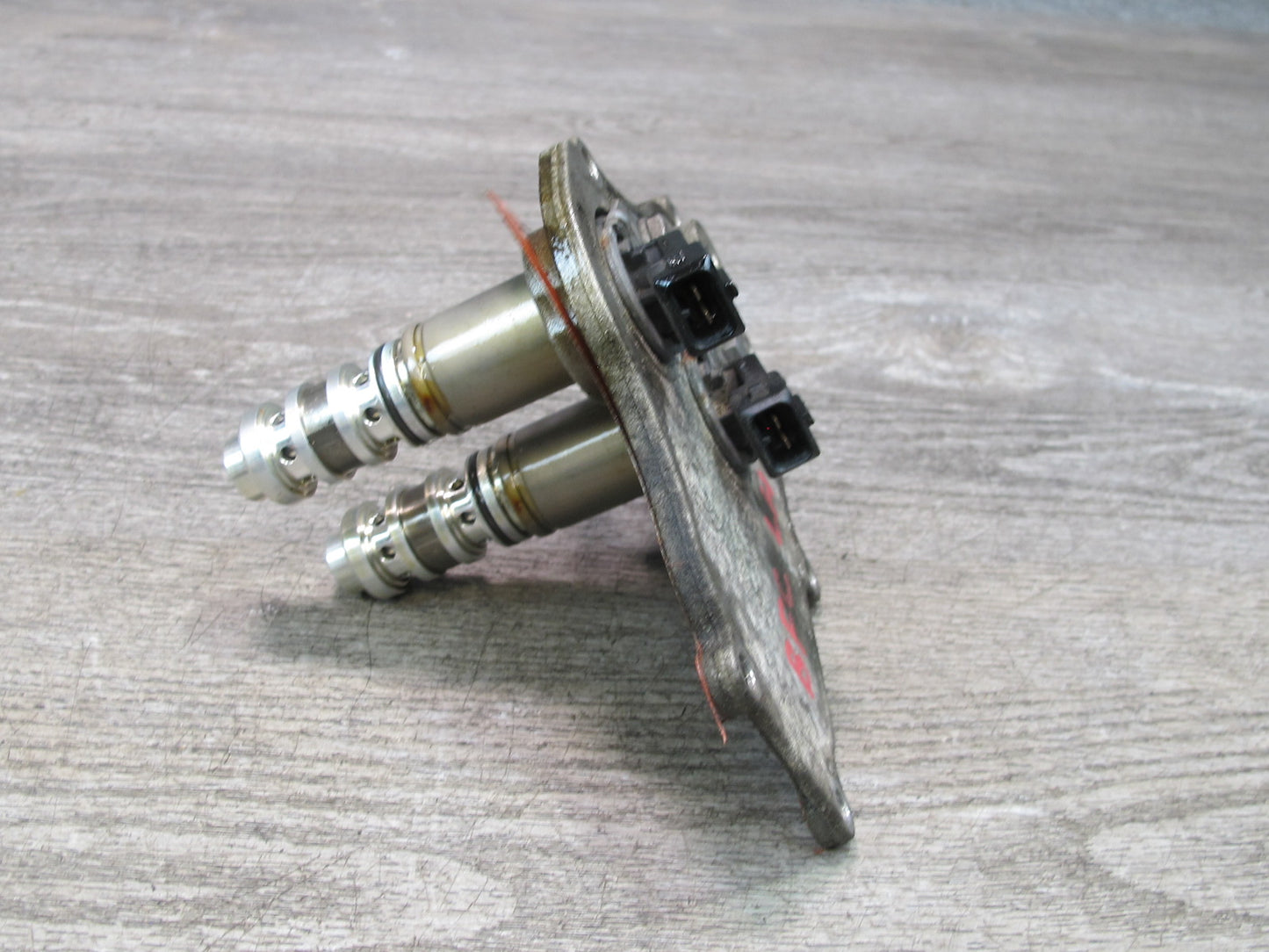 11-13 BMW F12 F13 F10 550i N63 Set of 4 Vanos Solenoid Valve Solv w Covers OEM