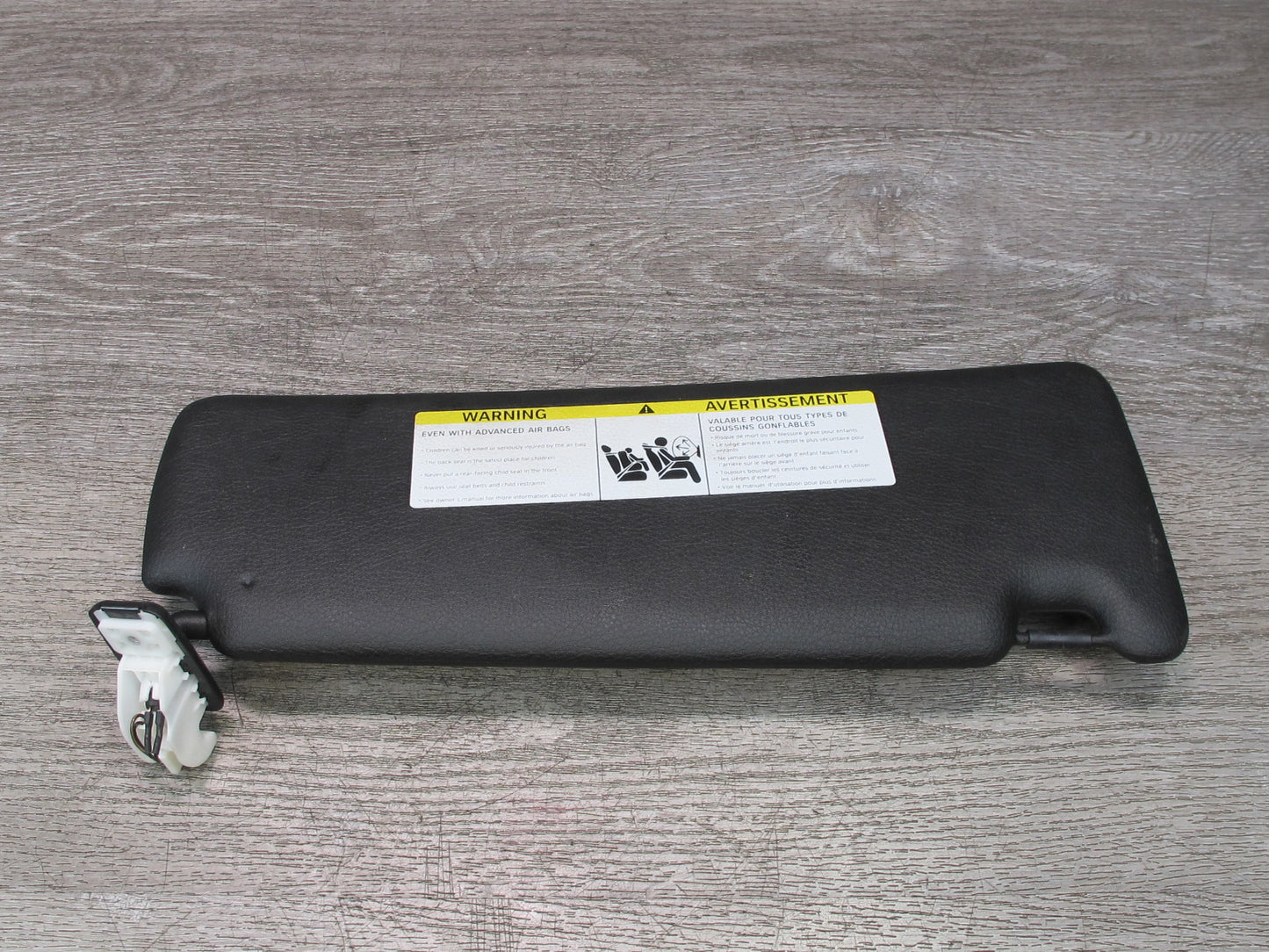 12-18 BMW F30 F31 328i 335i Set of 2 Front Left & Right Sun Visor Black OEM