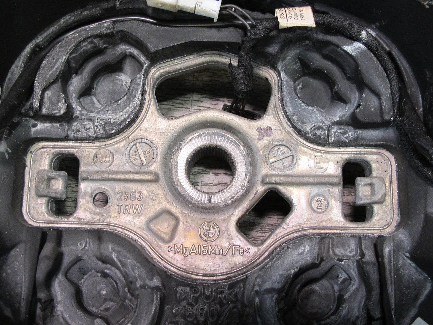 12-16 BMW F30 F31 F32 F33 F34 328i 335i Leather Steering w Controls OEM