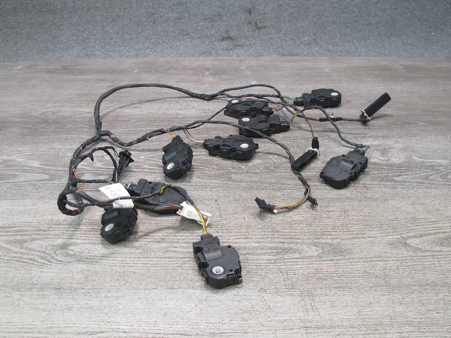 12-18 BMW F30 328i 335i A/C Heater Flap Door Actuator Motor Wiring Set OEM