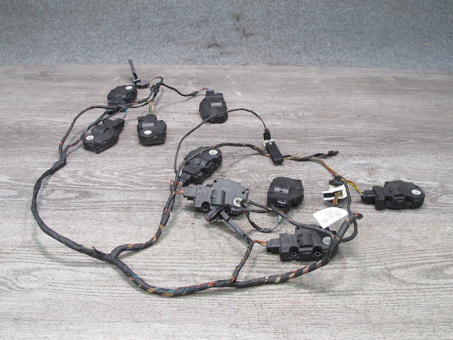 12-18 BMW F30 328i 335i A/C Heater Flap Door Actuator Motor Wiring Set OEM