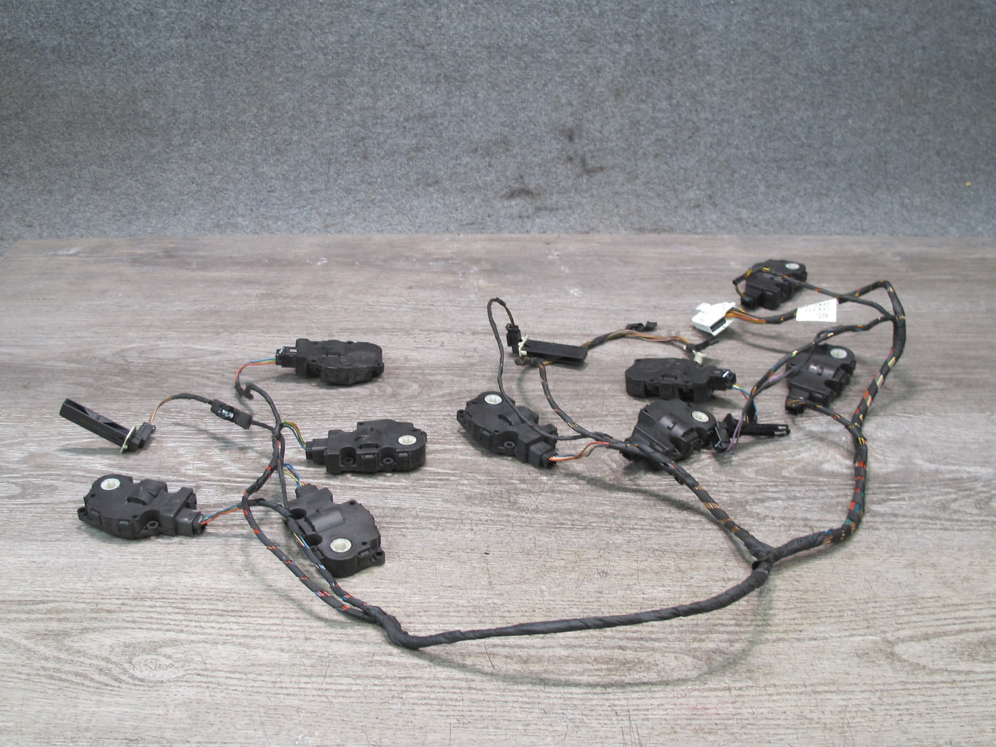 12-18 BMW F30 328i 335i A/C Heater Flap Door Actuator Motor Wiring Set OEM