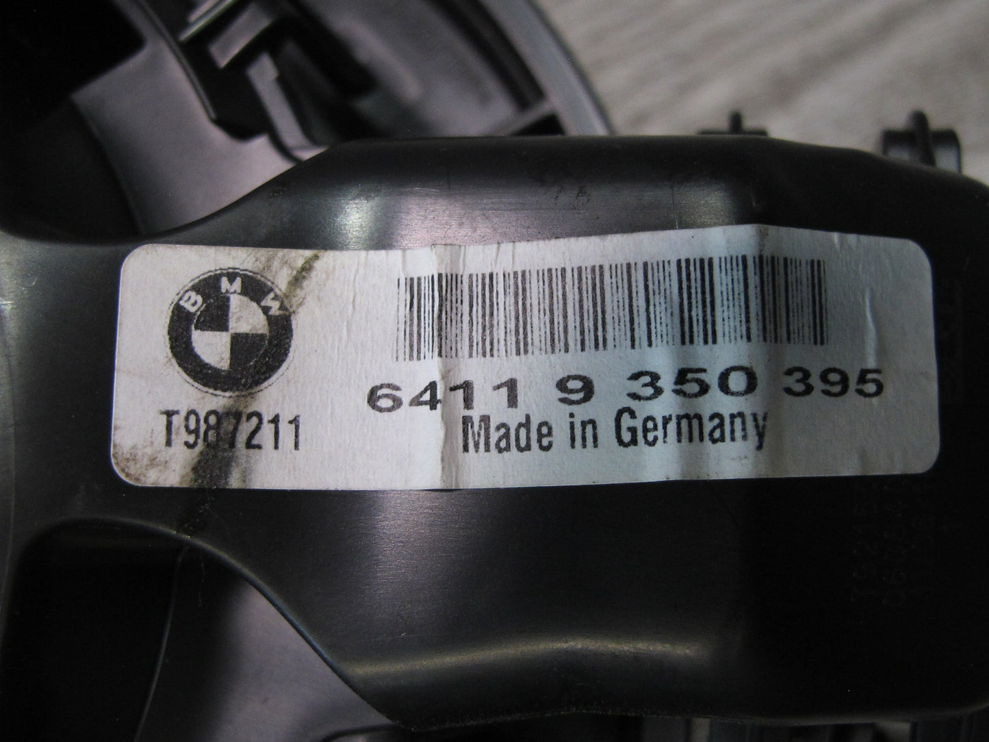 12-16 BMW F30 F31 F32 F33 F34 A/C Heater Blower Motor Fan w Resistor OEM