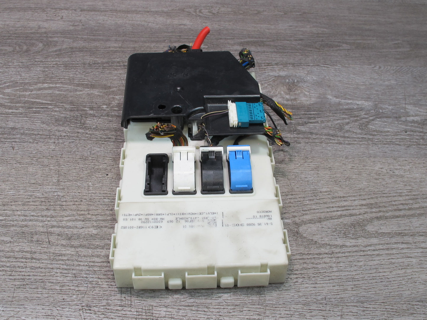 12-18 BMW F30 F31 F34 328i 335i Front Body Control Module Unit BM BCU OEM