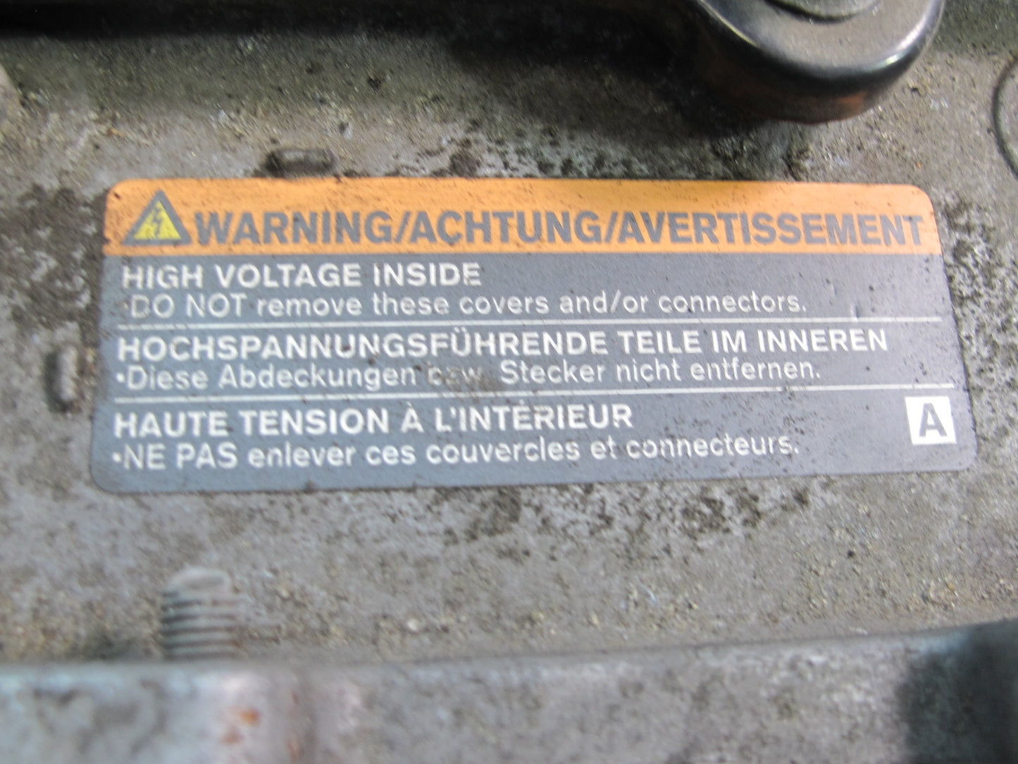 2014 Infiniti QX60 2.5L Hybrid Power Head Inverter 291A0-3JV0D
