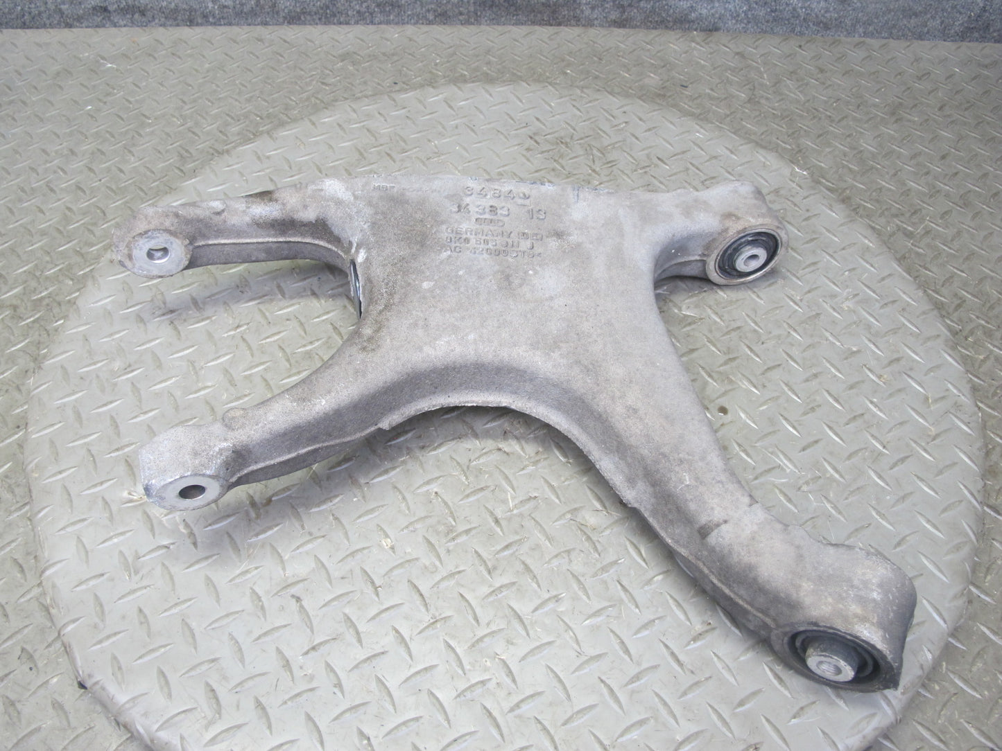 10-16 Audi B8 A4 S4 AWD Set of 3 Rear Left Upper & Lower Control Arm OEM