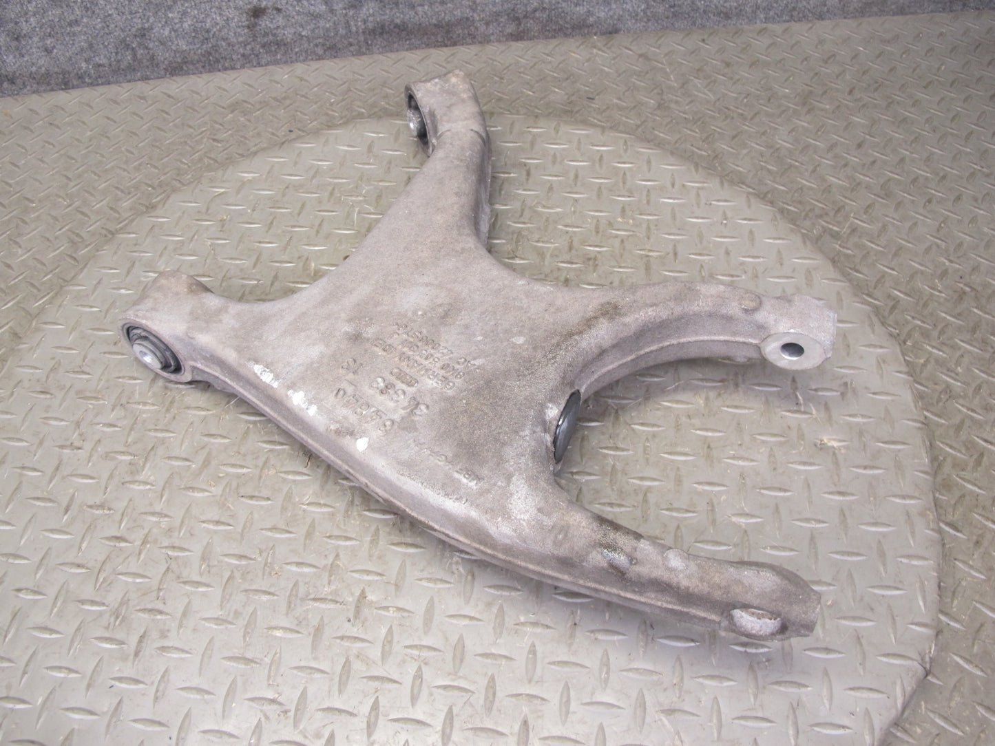 10-16 Audi B8 A4 S4 AWD Set of 3 Rear Left Upper & Lower Control Arm OEM