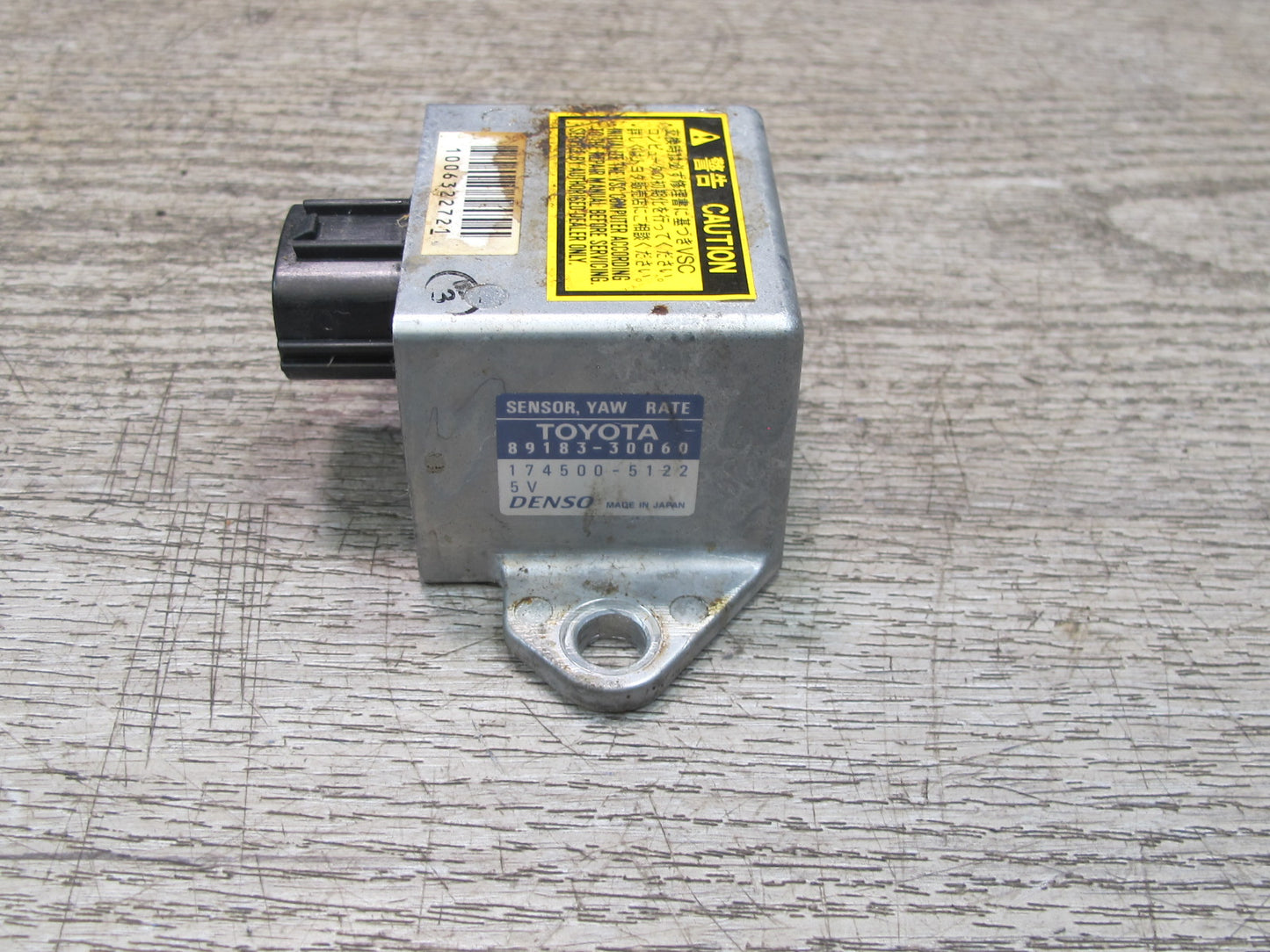 02-10 Lexus Z40 SC430 YAW Rate Stability Sensor 89183-30060 OEM
