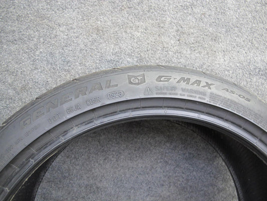 General G-max AS-05 ALL Season Tire 225/40 ZR19 93W 0923 7/32 Tread