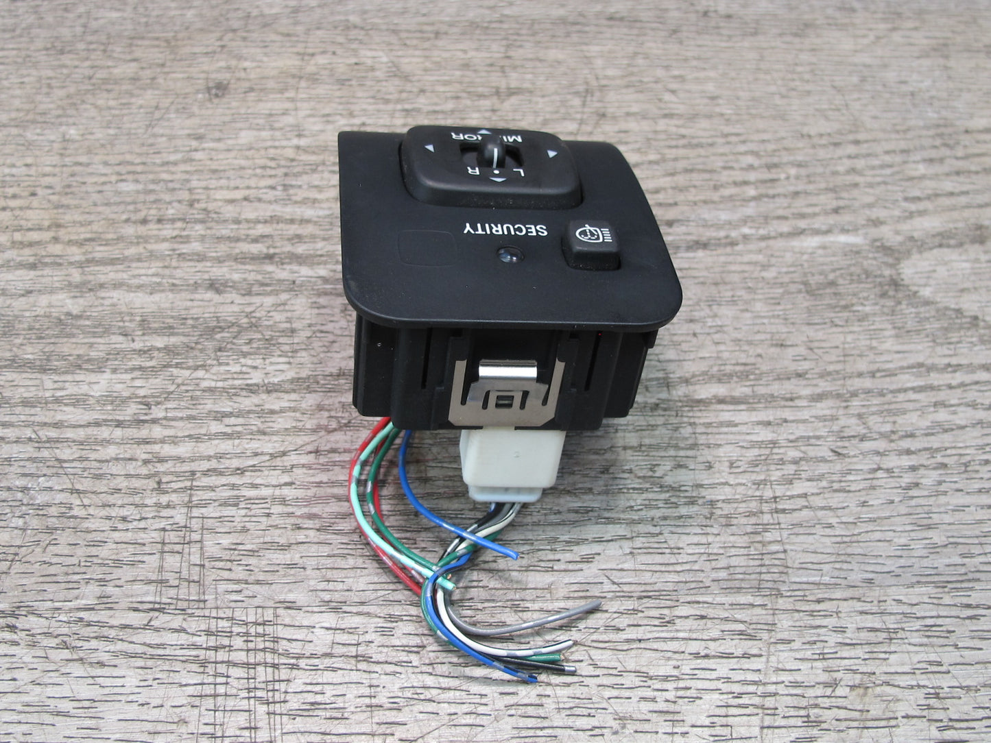 02-10 Lexus Z40 SC430 Mirror Switch & Headlight Washer Switch w Trim Black OEM