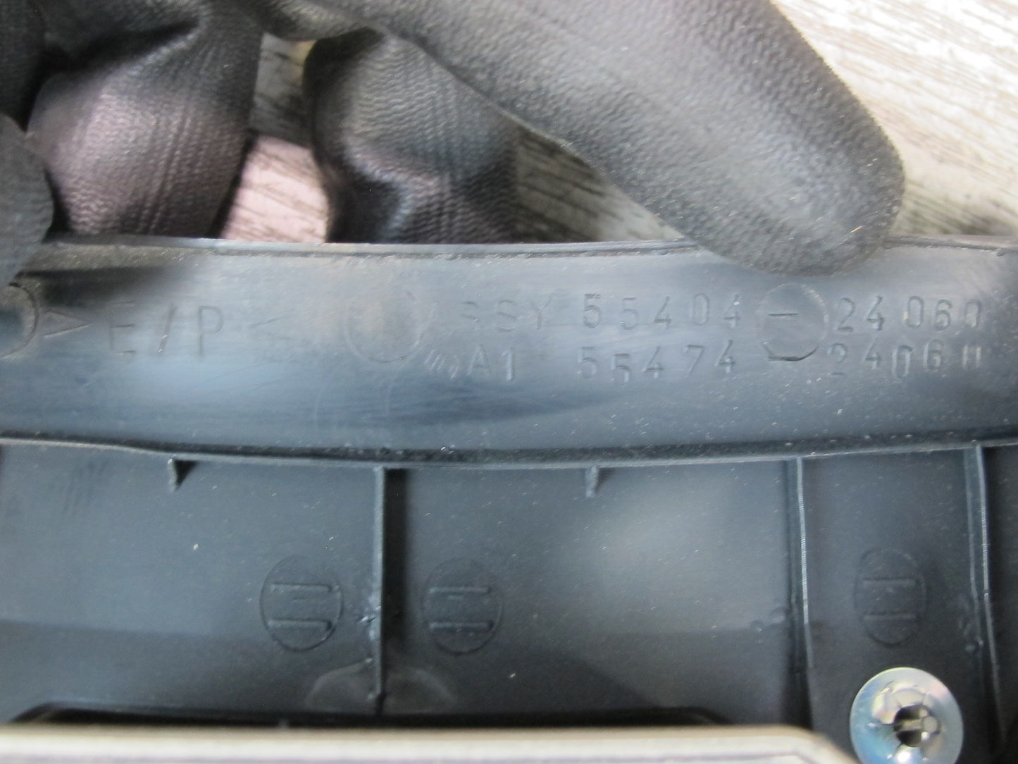 02-10 Lexus Z40 SC430 Speedometer Instrument Cluster Trim Bezel 55404-24060 OEM