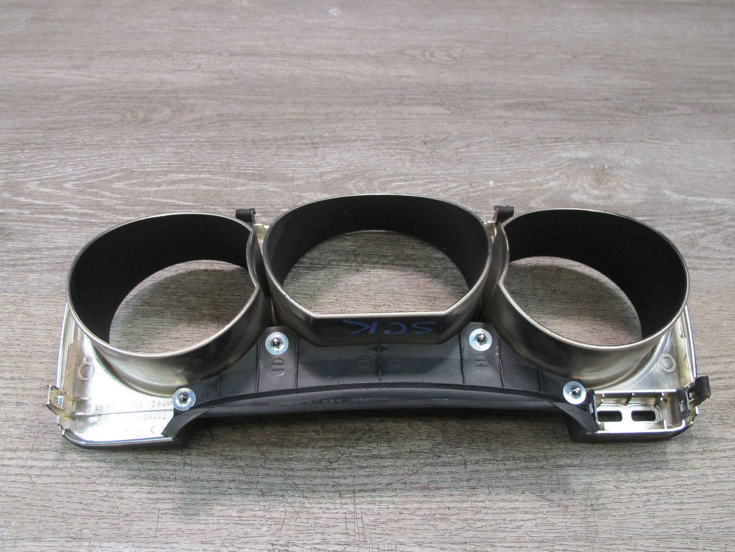 02-10 Lexus Z40 SC430 Speedometer Instrument Cluster Trim Bezel 55404-24060 OEM
