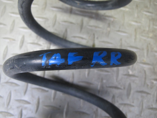 10-16 Audi S4 AWD Rear Left & Right Suspension Coil Spring w Pad Set OEM