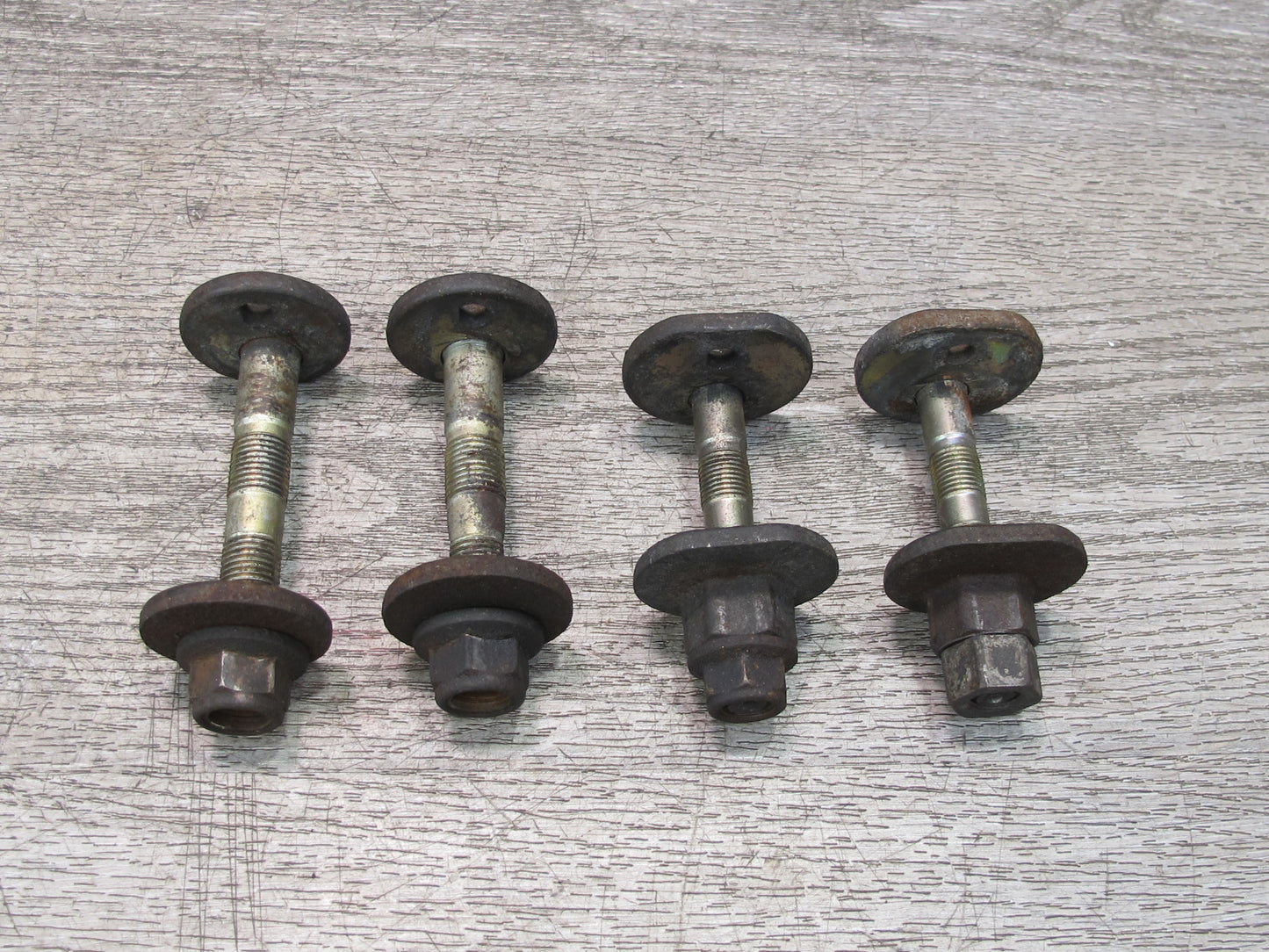 02-10 Lexus Z40 SC430 Set of 4 Rear Suspension Eccentric Camber Bolts OEM