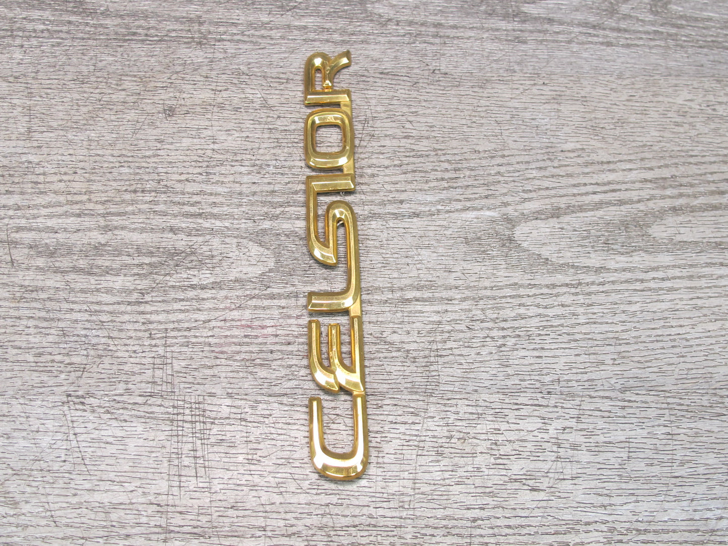 95-00 Toyota Celsior Rear Trunk Lid Badge Emblem Logo Symbol Set Gold OEM
