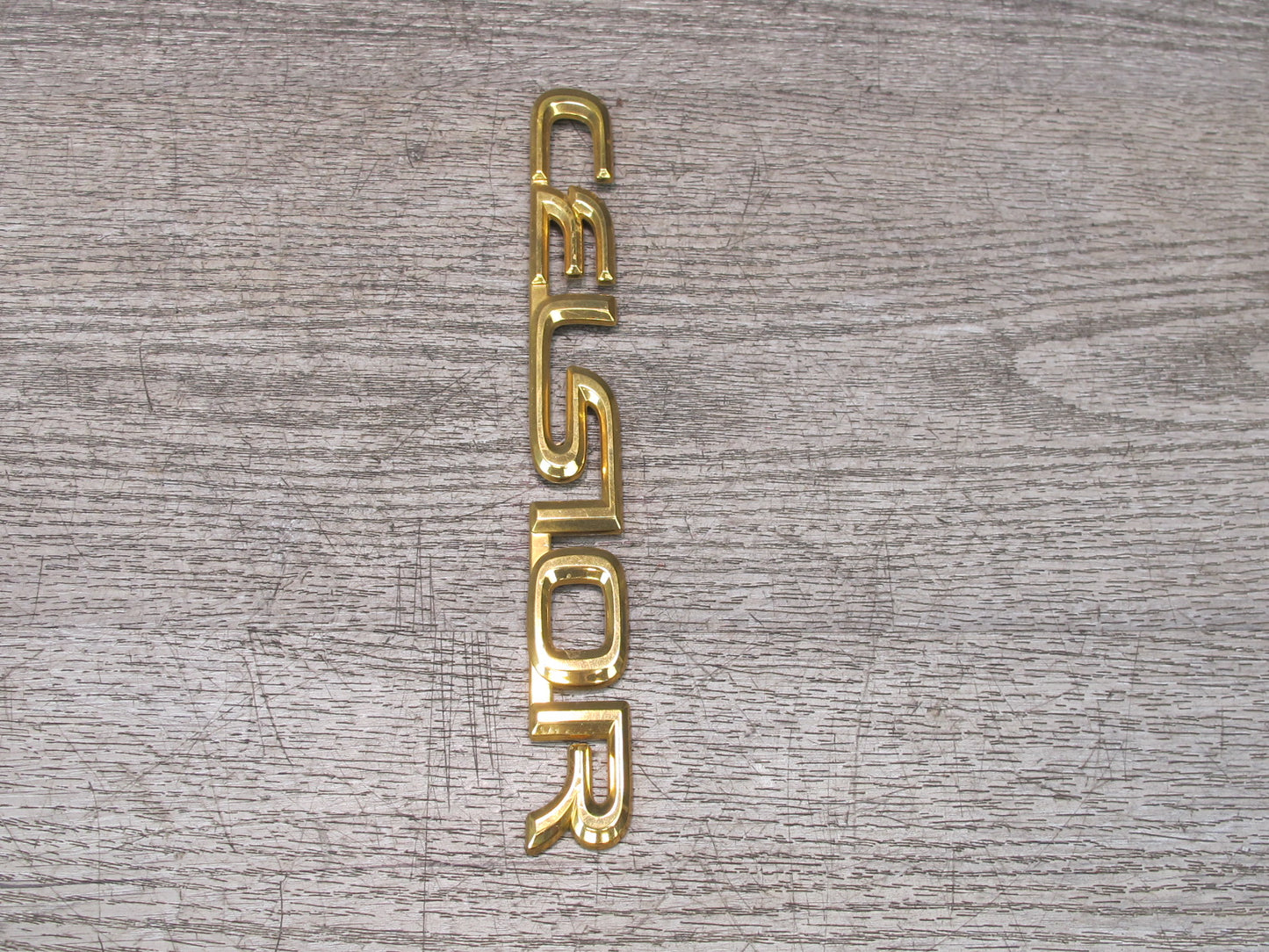 95-00 Toyota Celsior Rear Trunk Lid Badge Emblem Logo Symbol Set Gold OEM