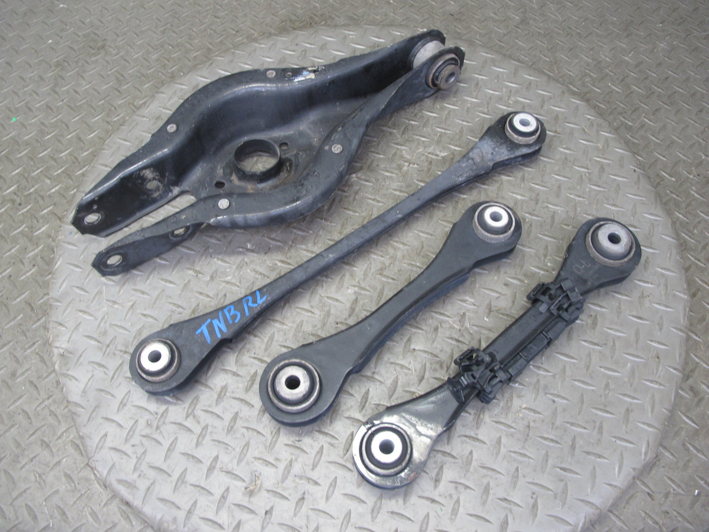 12-16 BMW F30 328i 335i RWD Set of 5 Rear Left Upper & Lower Control Arm OEM