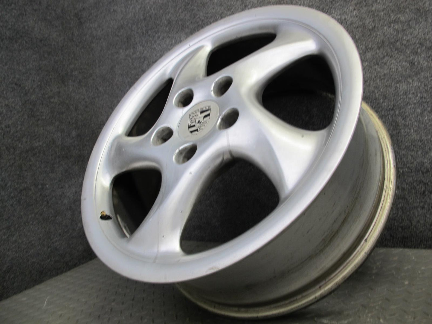 99-05 Porsche 911 Carrera 996 Factory R18" Alloy 5 Spoke Wheel Rim 18x7.5J ET50