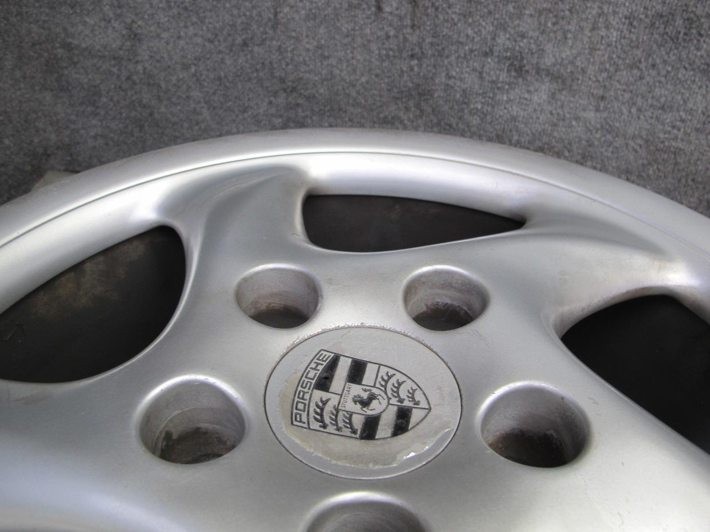 99-05 Porsche 911 Carrera 996 Factory R18" Alloy 5 Spoke Wheel Rim 18x7.5J ET50