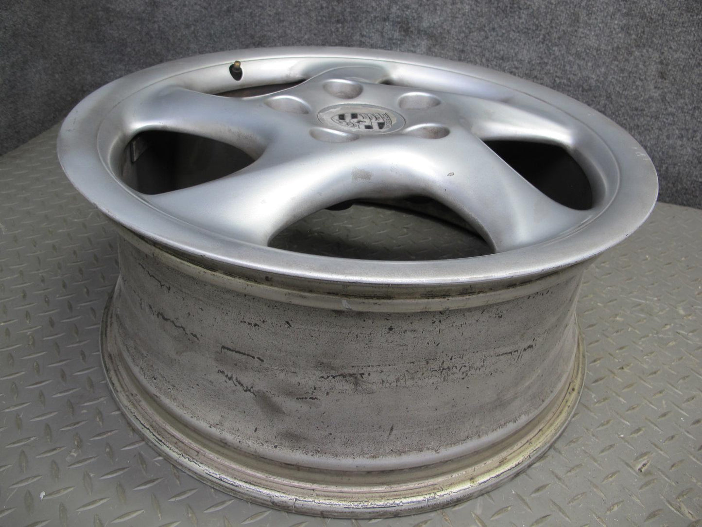 99-05 Porsche 911 Carrera 996 Factory R18" Alloy 5 Spoke Wheel Rim 18x7.5J ET50