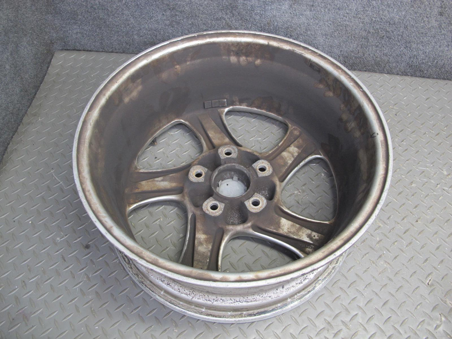 99-05 Porsche 911 Carrera 996 Factory R18" Alloy 5 Spoke Wheel Rim 18x7.5J ET50