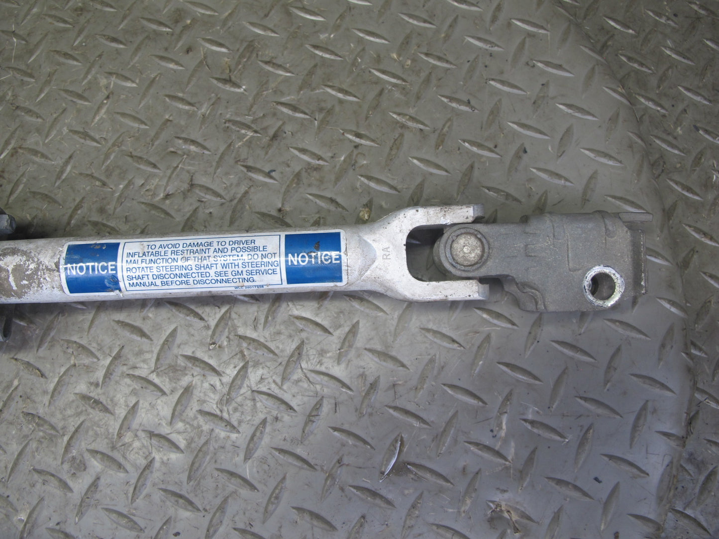 86-91 Chevrolet Corvette C4 Steering Column Coupler Intermediate Shaft OEM