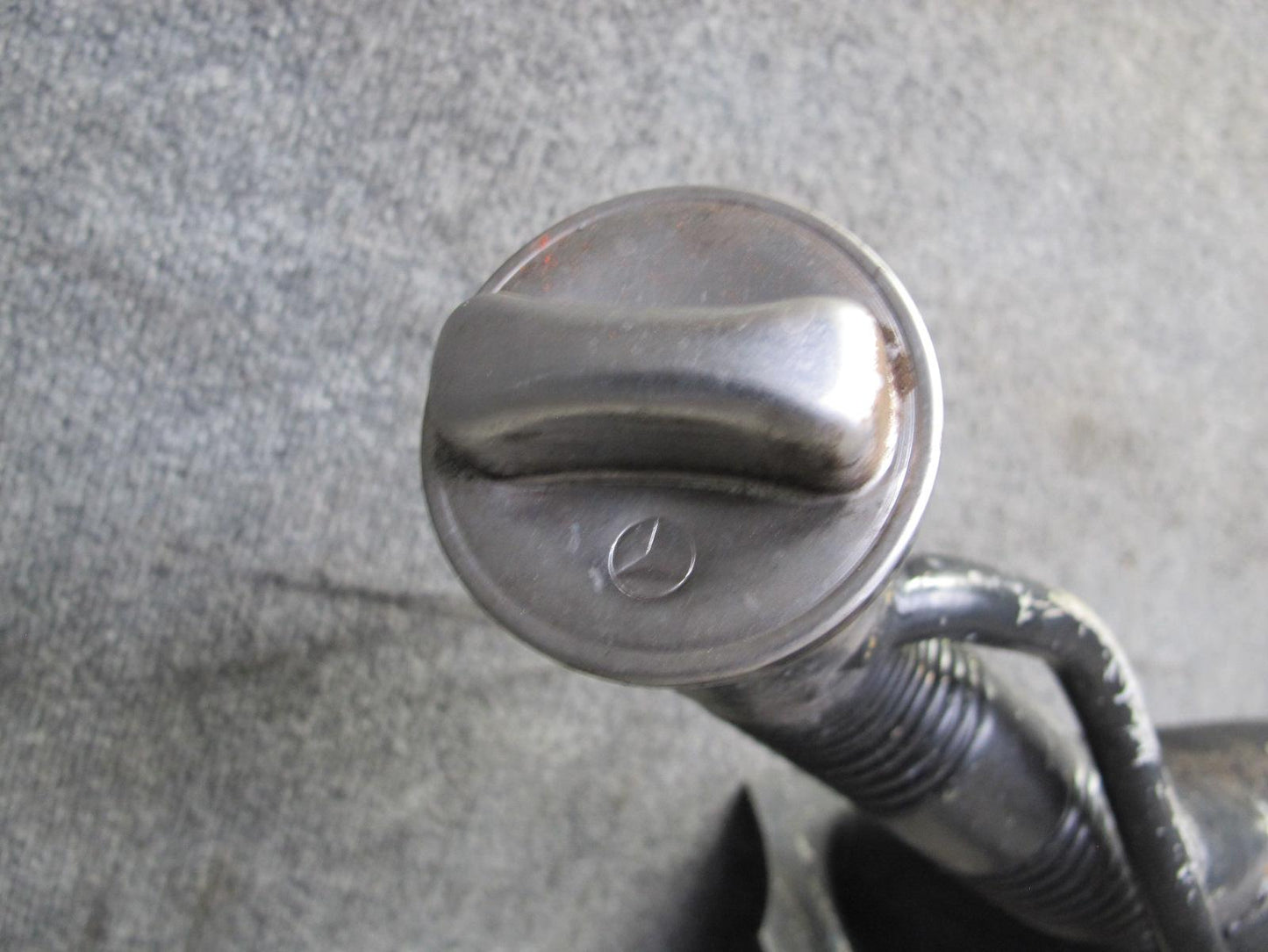 73-85 Mercedes R107 Gas Fuel Tank Assembly w Filler Neck & Cap 51K Miles OEM