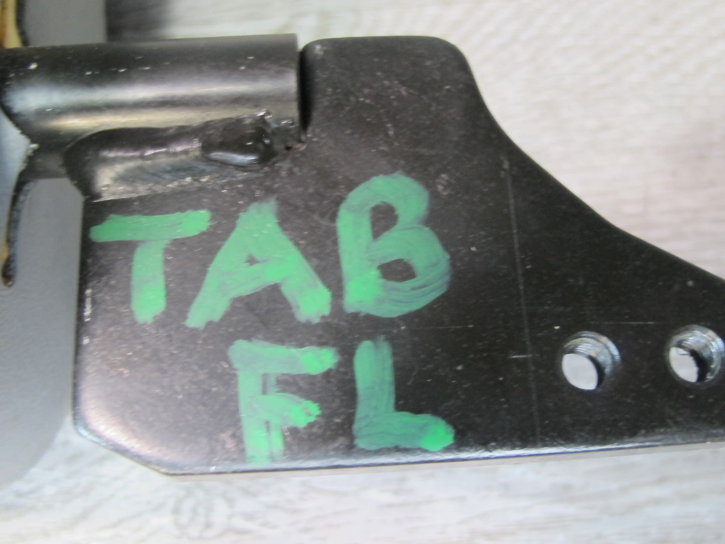 01-06 BMW E46 Convertible Set of 2 Front Left & Right Leather Headrest Gray OEM