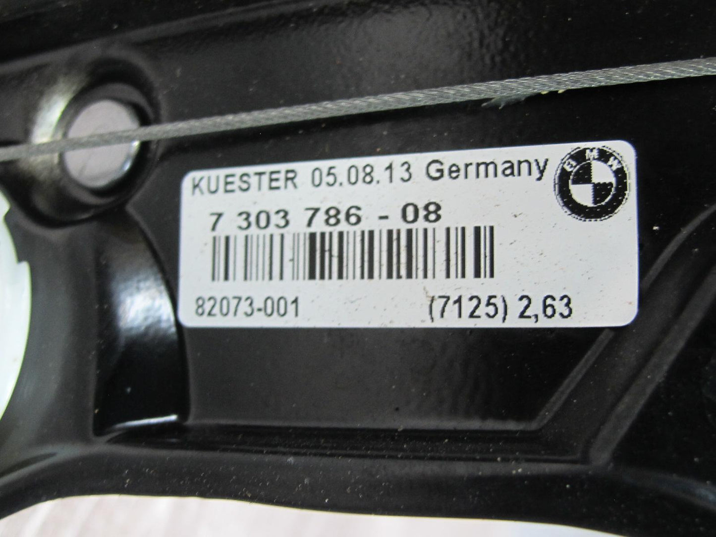 2012-2018 BMW F12 F13 M6 Front Right Pass Side Window Regulator W/ Motor